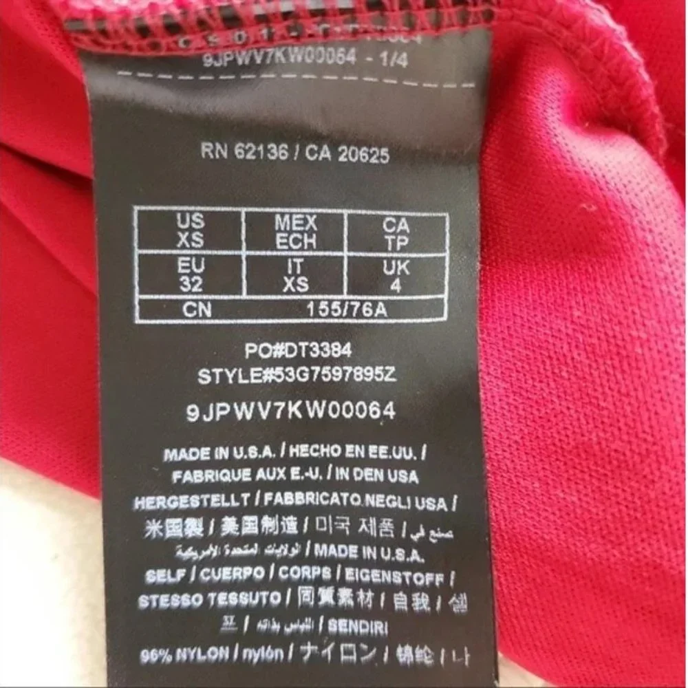 🌹🌹Marciano Red Lace Reveal and Conceal Maxi Dress🌹🌹 - Picture 7 of 8